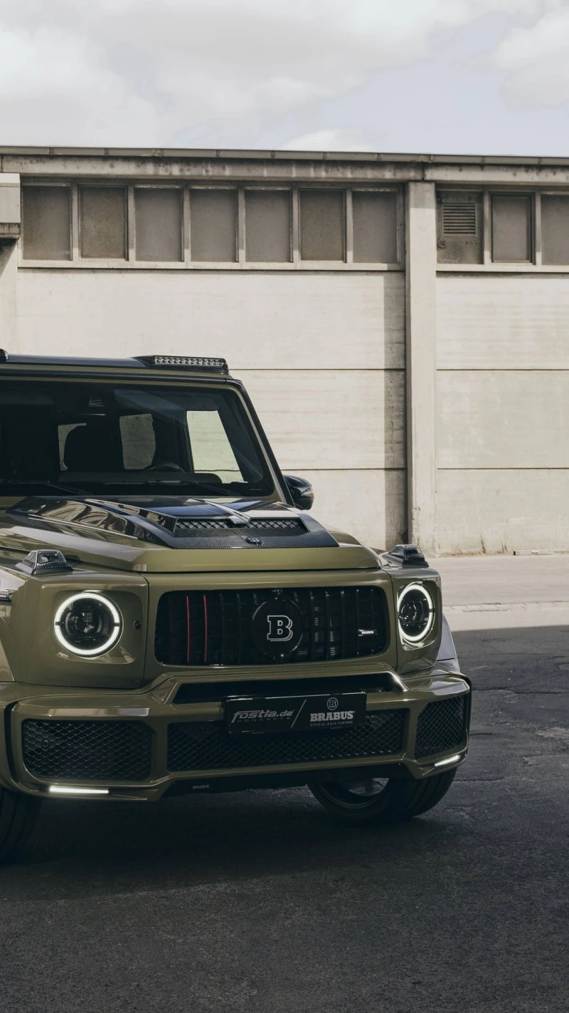 Brabus G-Wagon: Military-Inspired Luxury SUV 4K Mobile Wallpaper