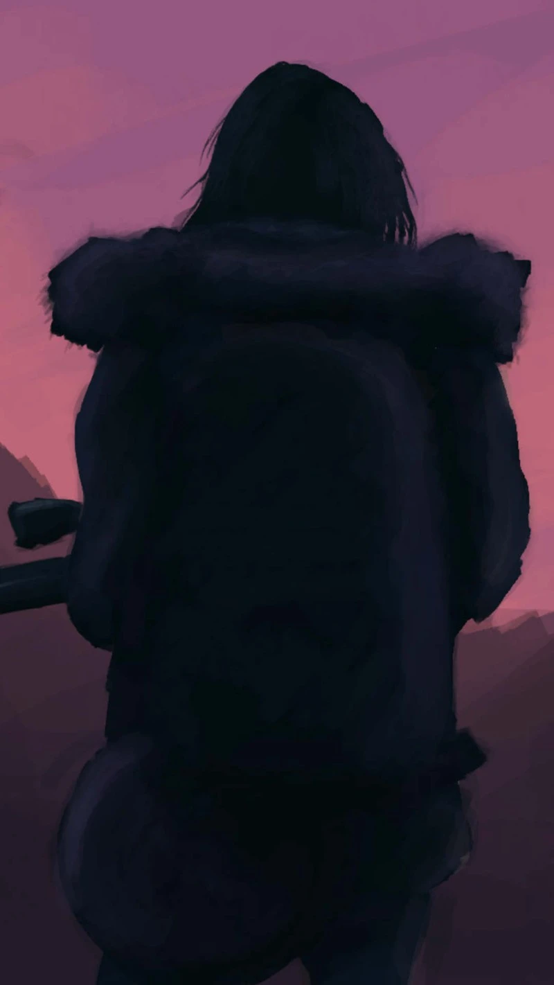 Survivor's Silhouette 4K Mobile Wallpaper