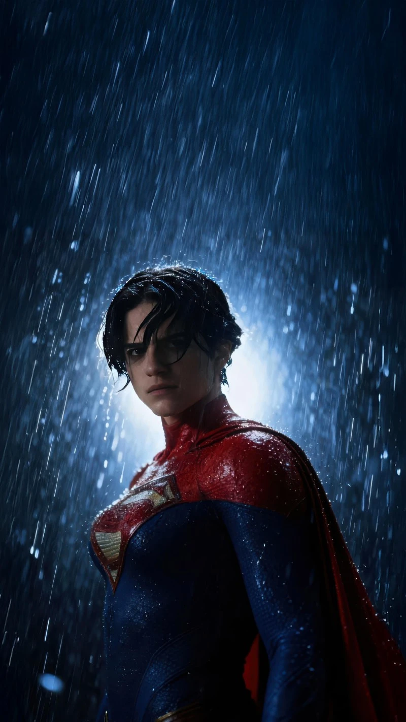 The Man of Steel 4K Mobile Wallpaper