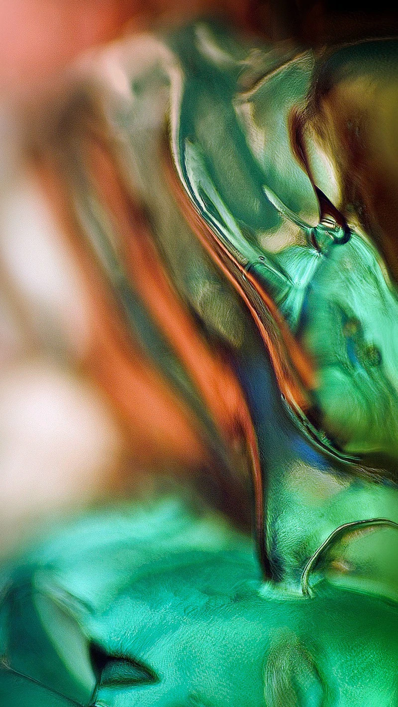 Abstract Fluid Forms 4K Mobile Wallpaper