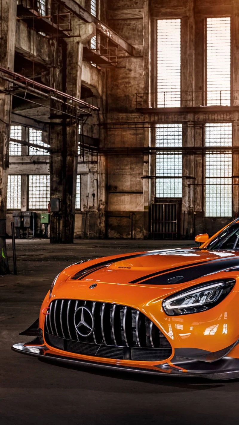 Mercedes-AMG GT3: Race-Ready Beast 4K Mobile Wallpaper