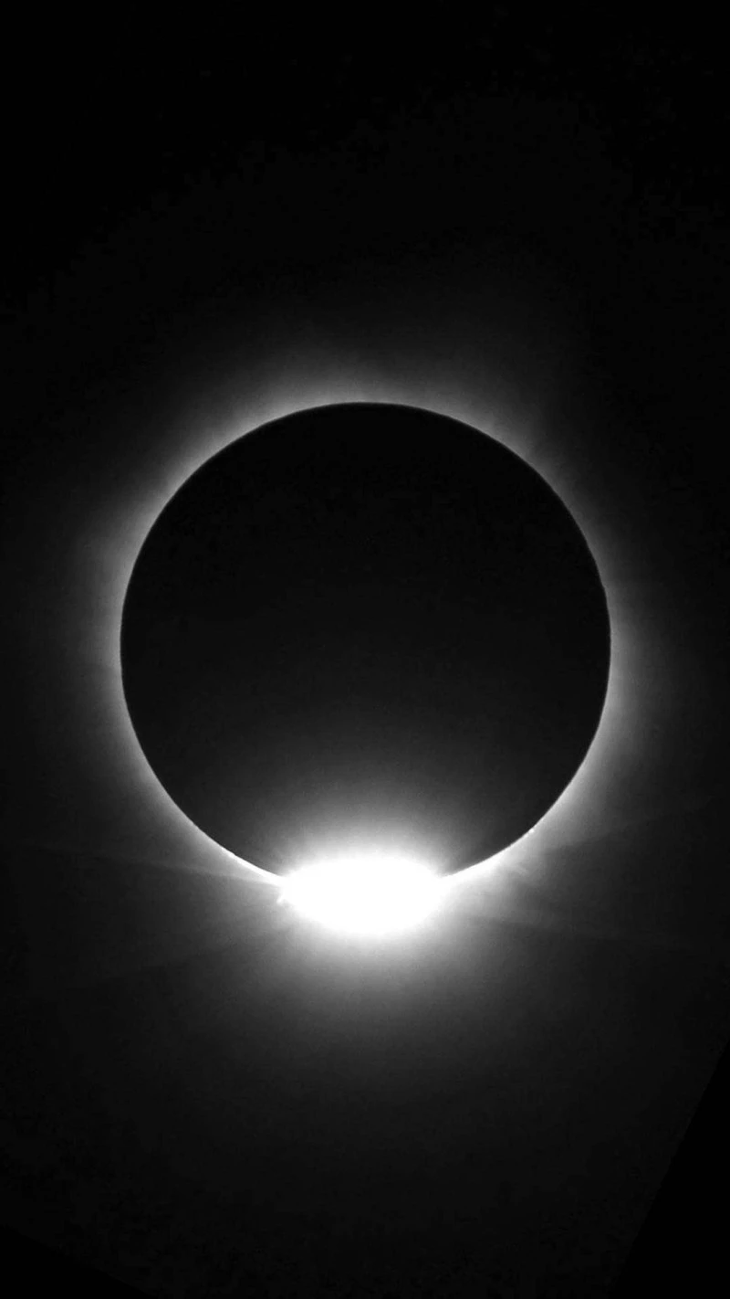 Annular Solar Eclipse 4K Mobile Wallpaper
