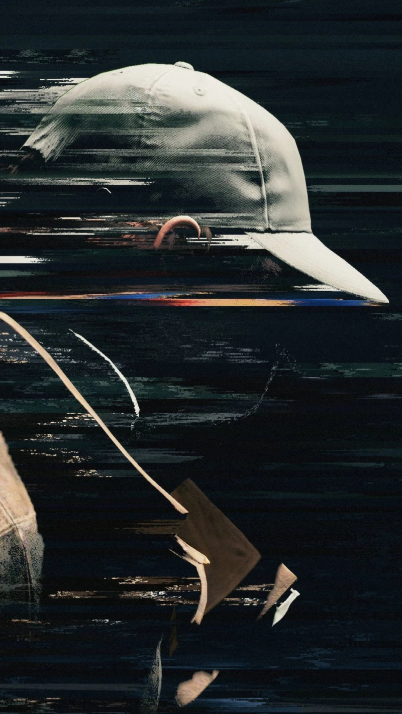 Distorted Identity 4K Mobile Wallpaper