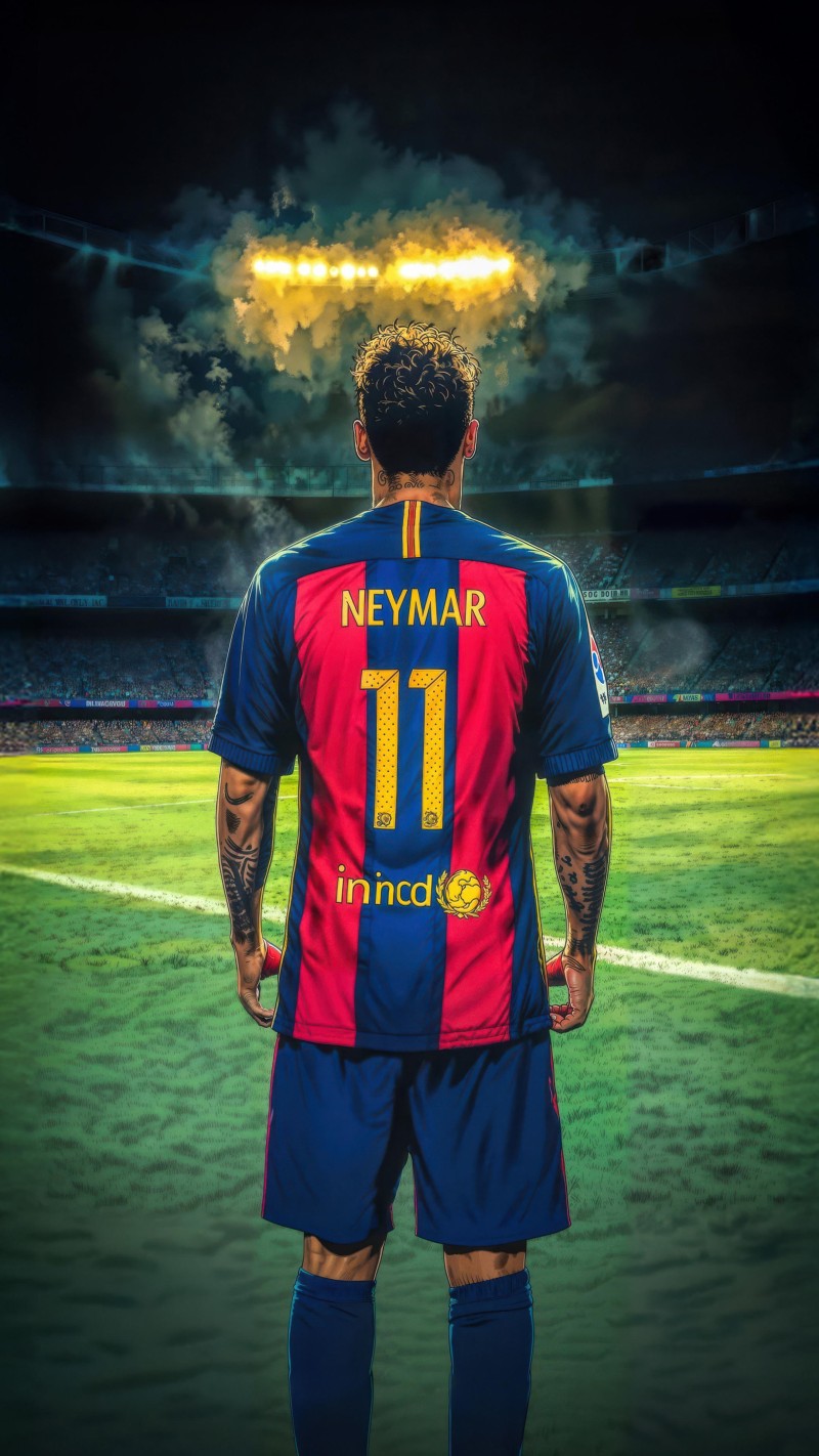 Dark Moody Soccer Player Phone Lock Screen 4K Oc Wallpaper