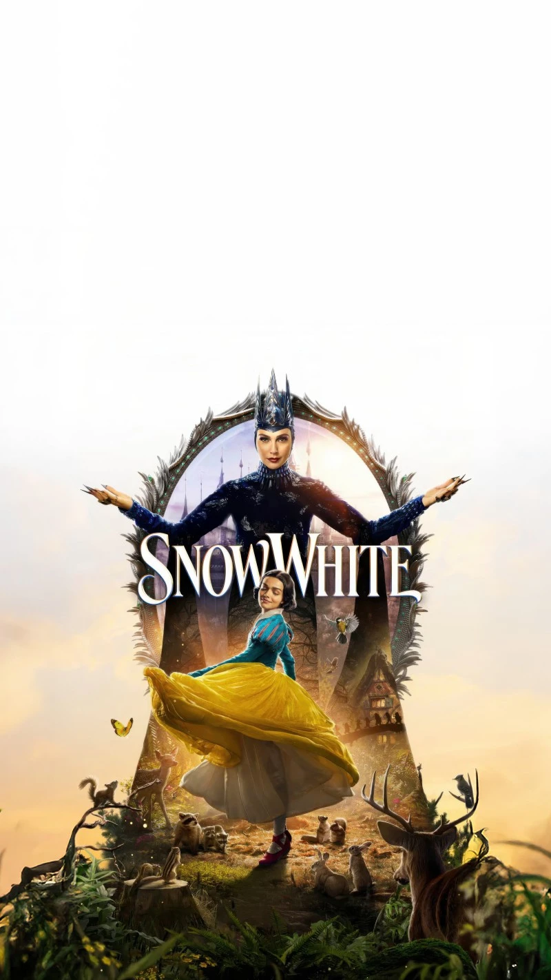 Snow White 4K Mobile Wallpaper