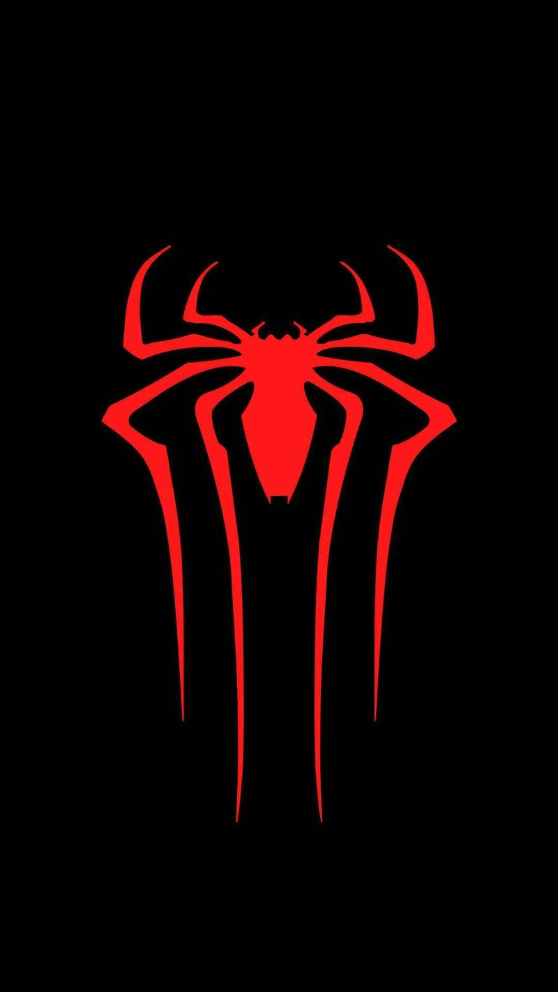 Spider-Man Logo 4K Mobile Wallpaper