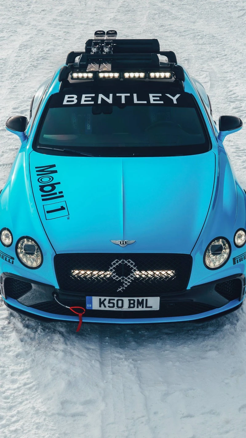 Bentley Continental GT Winter Edition 4K Mobile Wallpaper