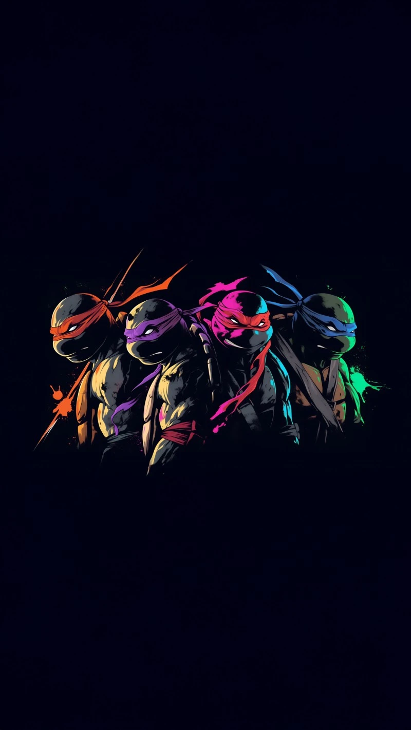 Teenage Mutant Ninja Turtles 4K Mobile Wallpaper