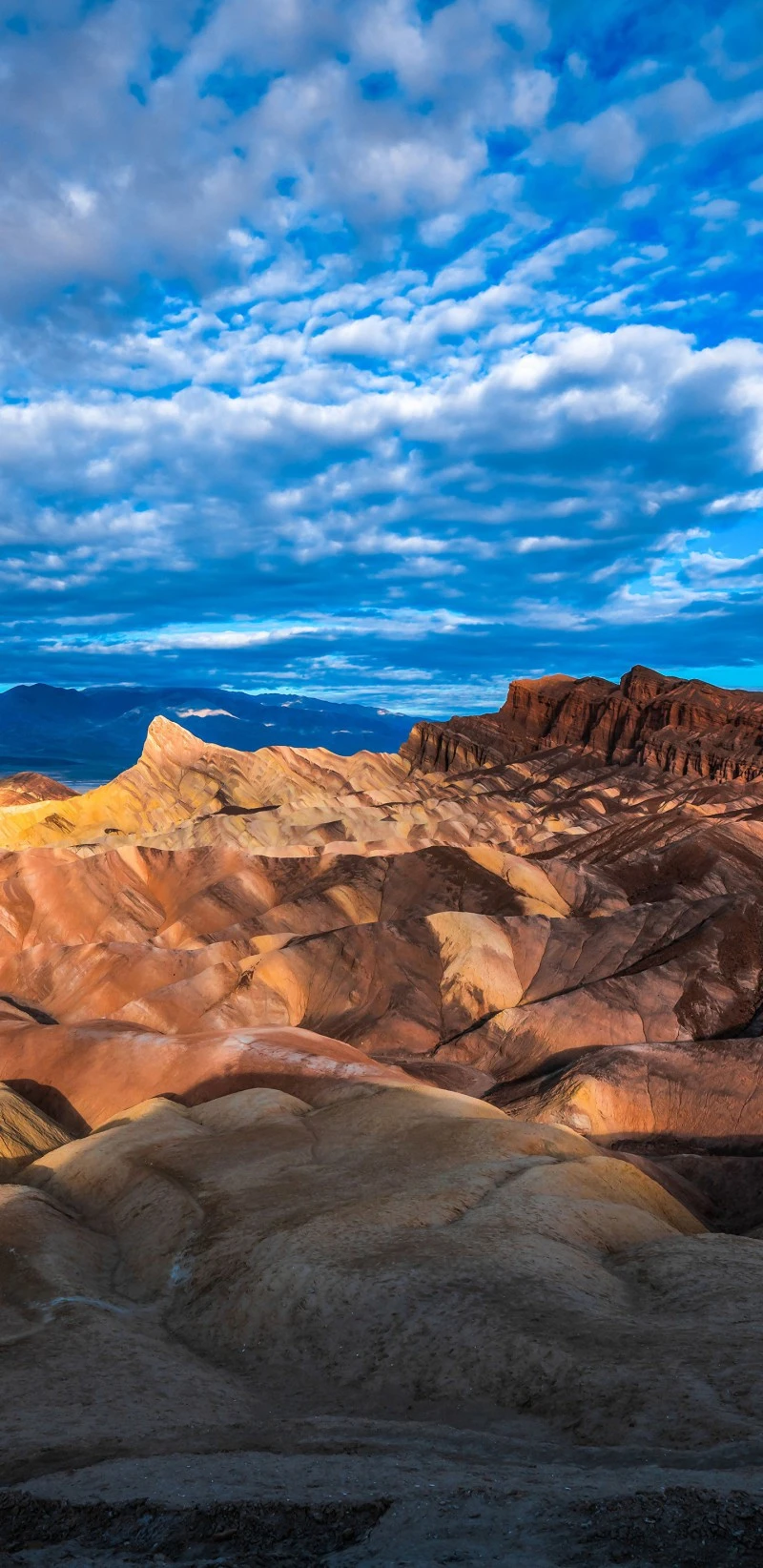 Painted Desert Sunset 4K Mobile Wallpaper