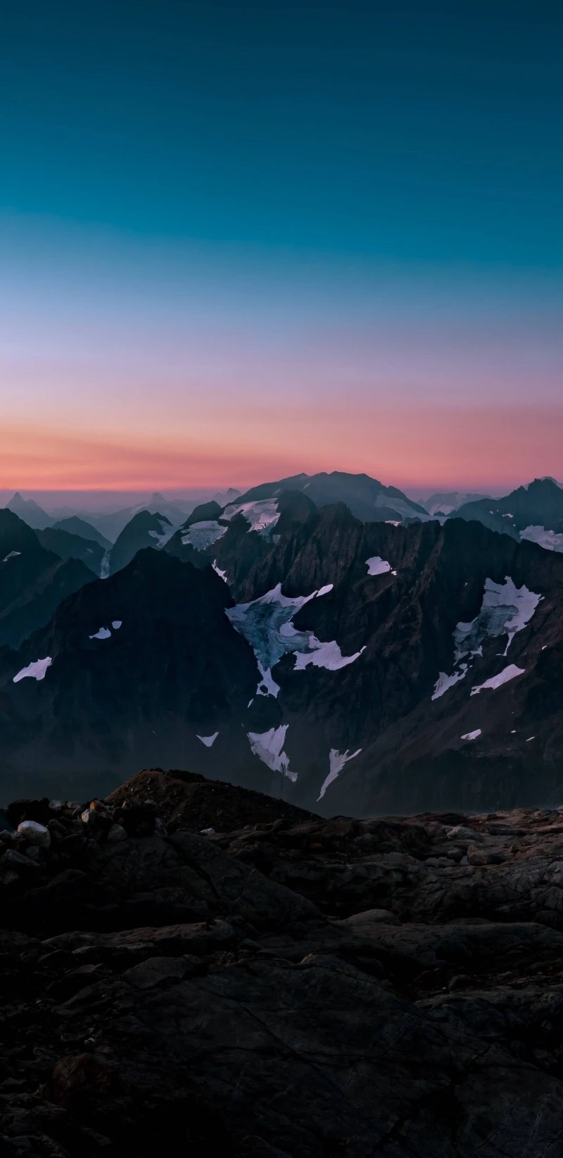 Mountain Majesty at Dawn 4K Mobile Wallpaper