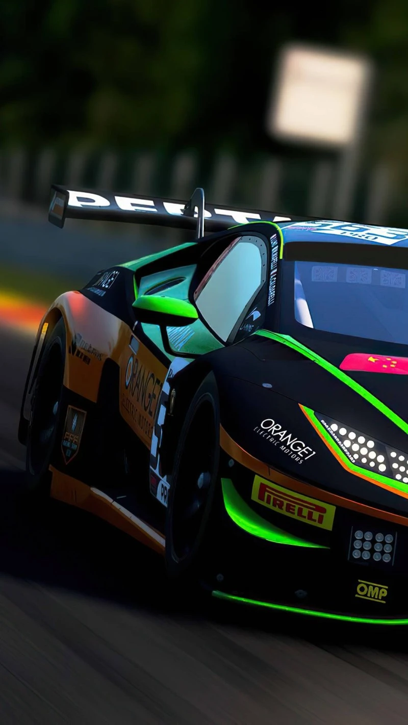 Lamborghini Huracán GT3 Evo 4K Mobile Wallpaper