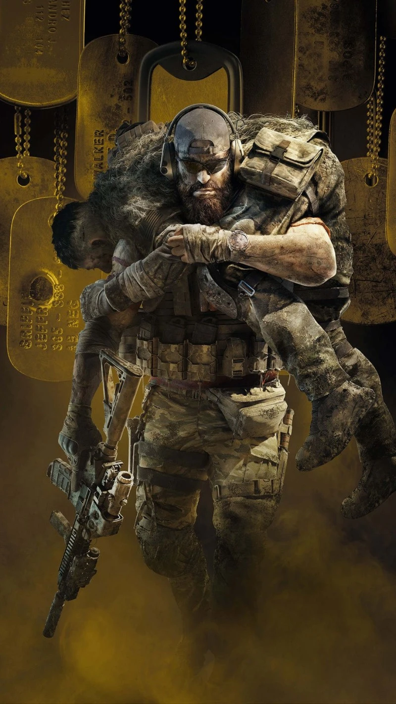 Ghost Recon Breakpoint - Rescue 4K Mobile Wallpaper