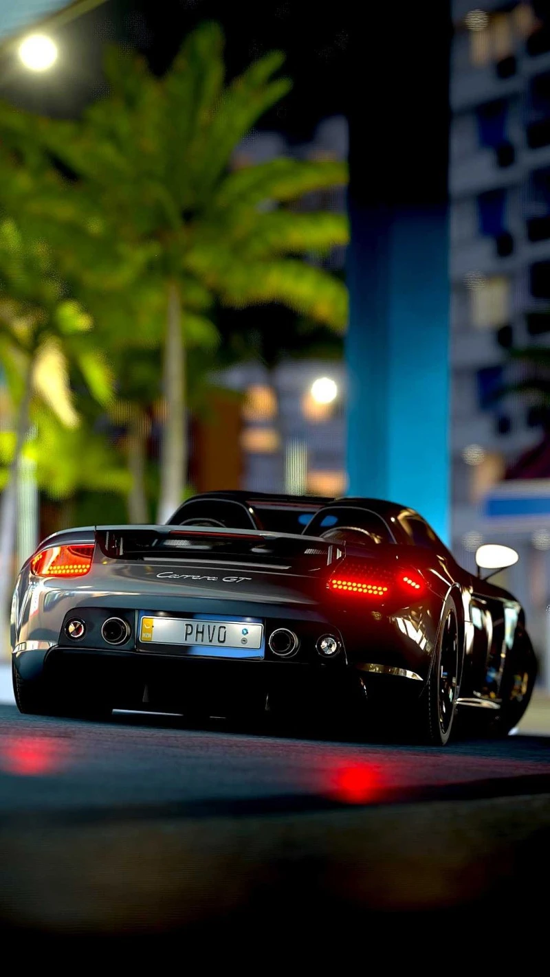 Porsche Carrera GT 4K Mobile Wallpaper