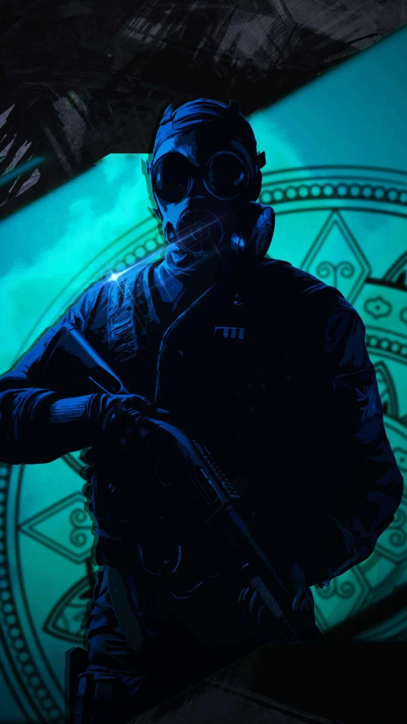 Masked Operator 4K Mobile Wallpaper