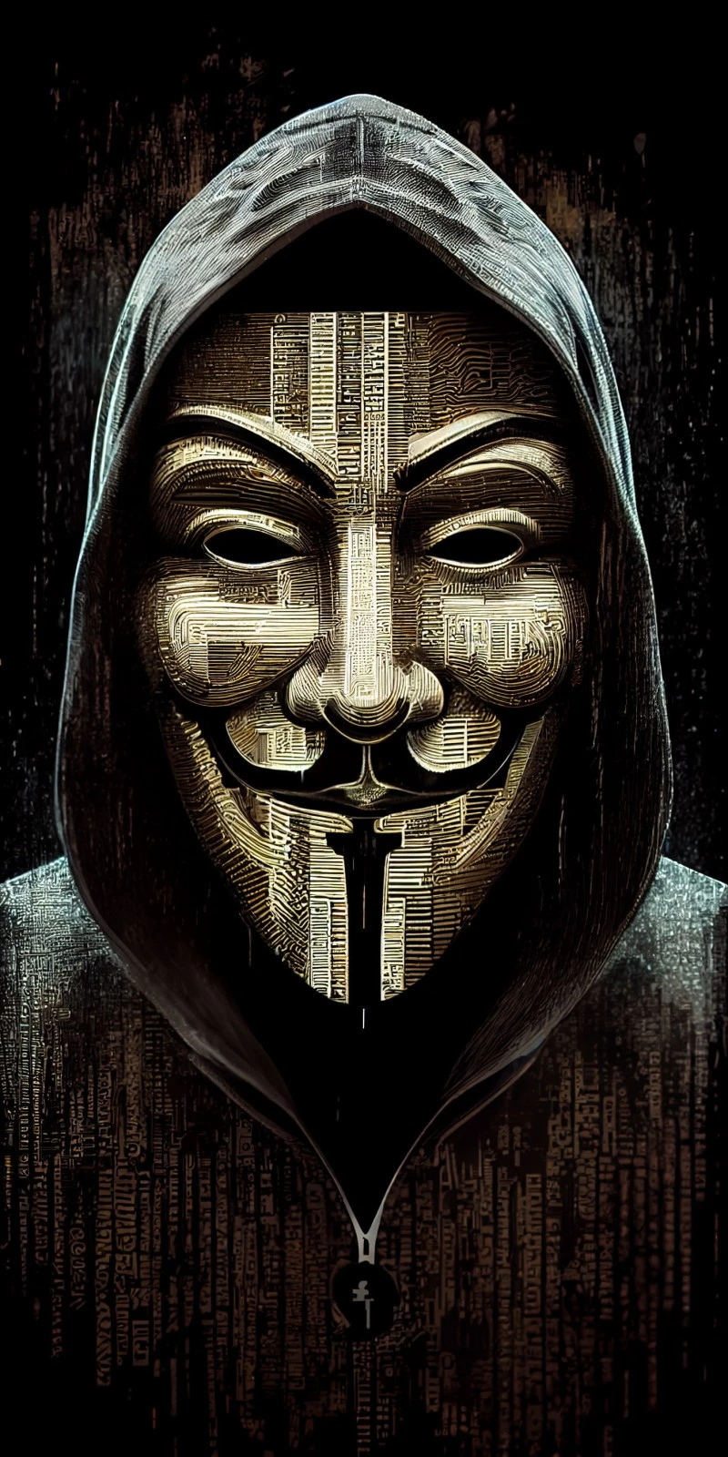 Anonymous Circuit 4K Mobile Wallpaper