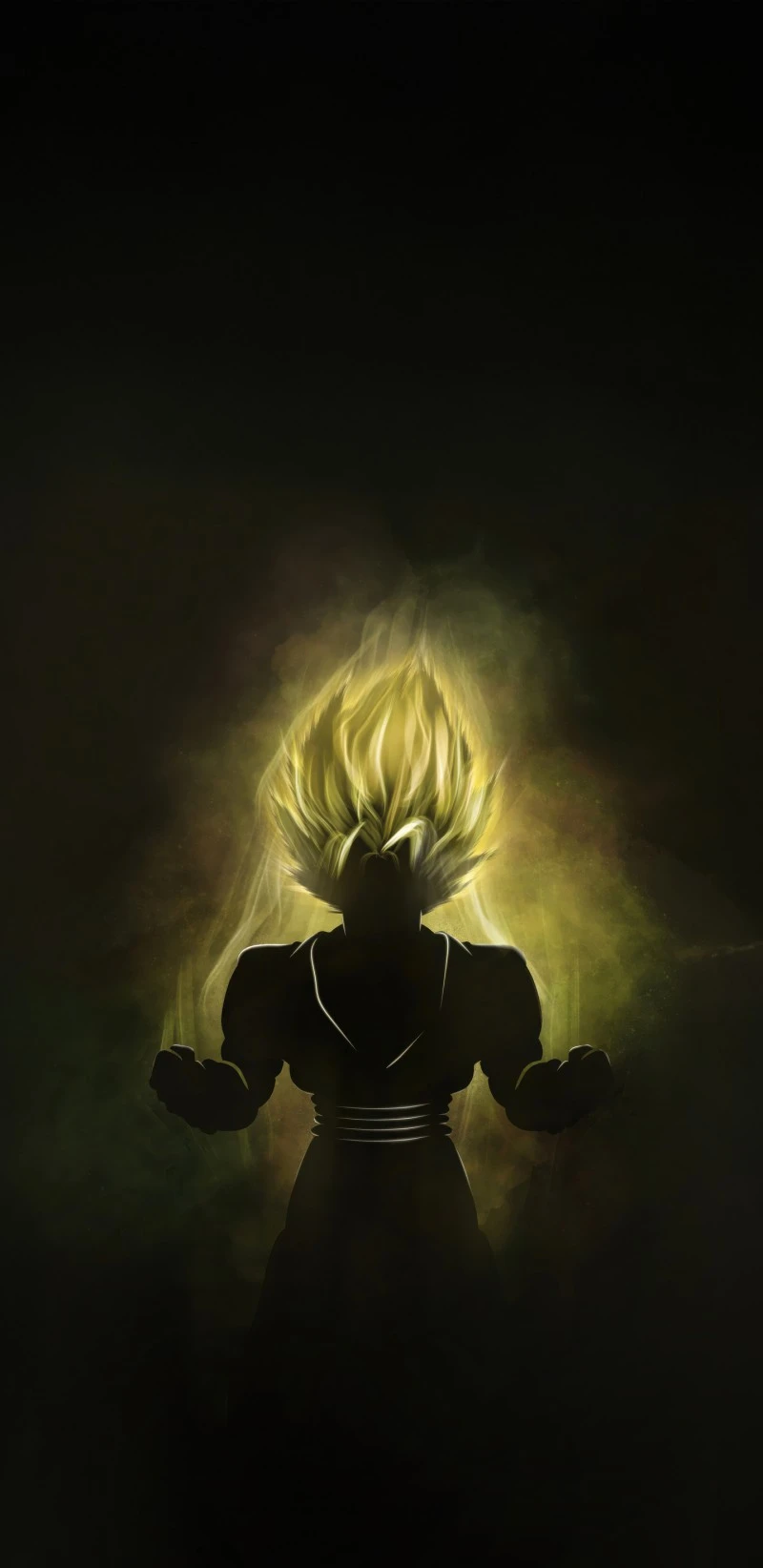 Golden Goku 4K Mobile Wallpaper