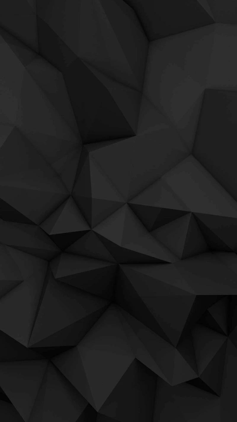 Dark Low Poly Background 4K Mobile Wallpaper