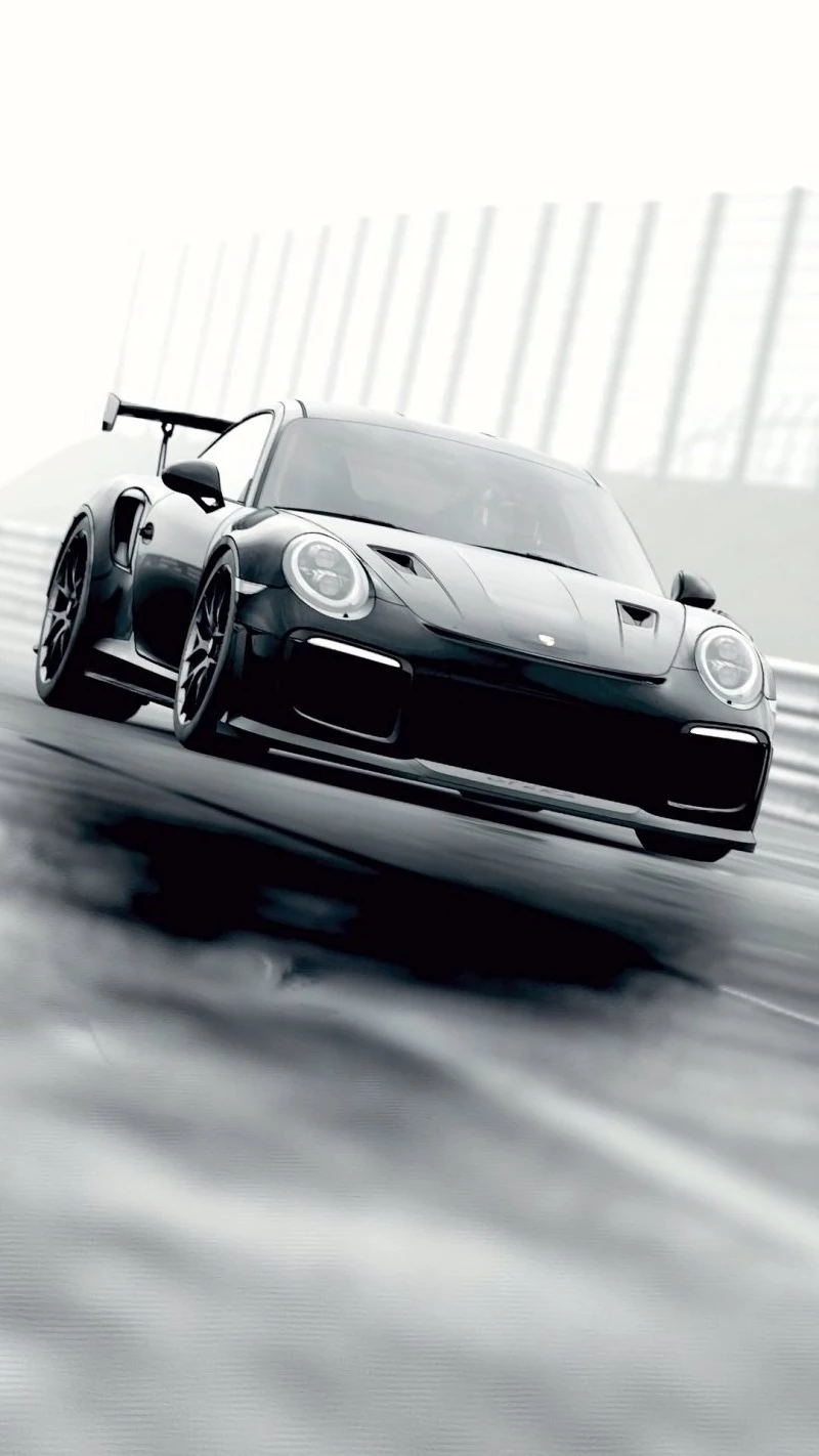 Porsche 911 GT3 RS 4K Mobile Wallpaper