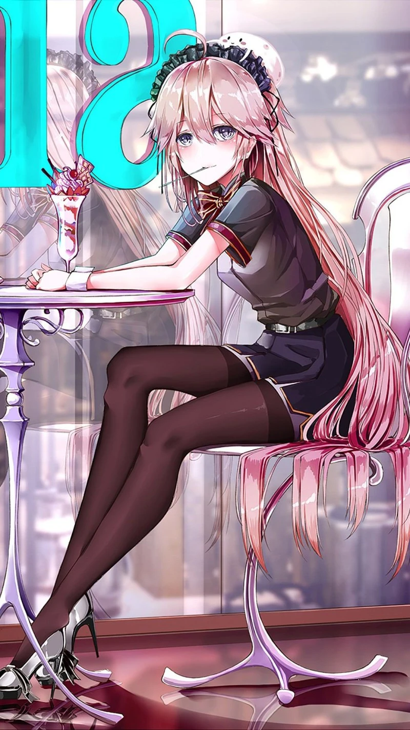 Cafe Date 4K Mobile Wallpaper