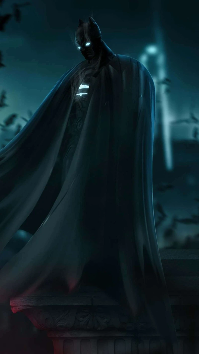 Batman: Gotham's Guardian 4K Mobile Wallpaper