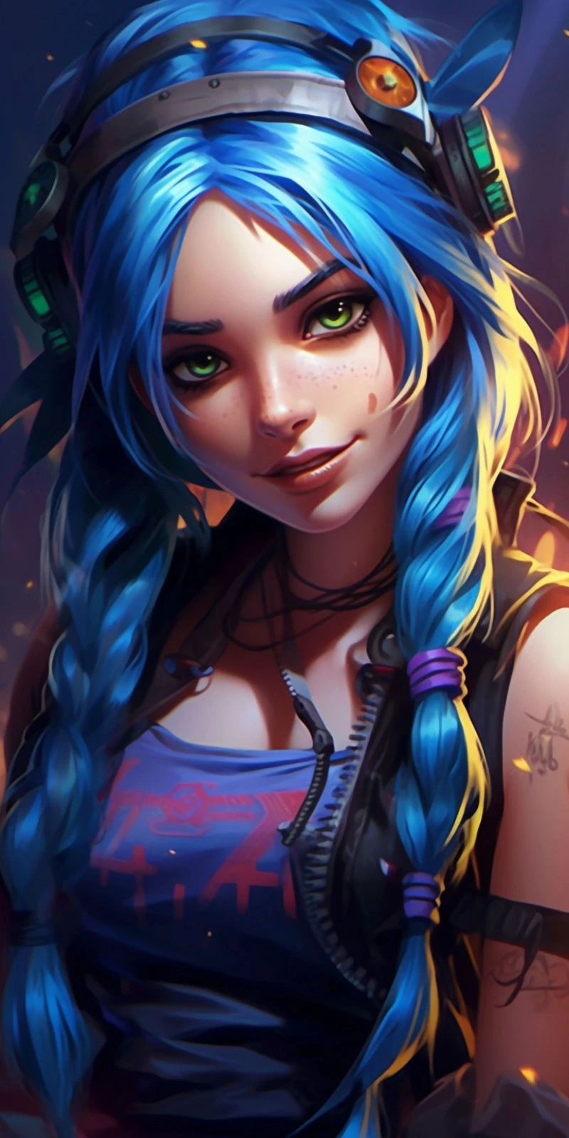 Arcane Beauty 4K Mobile Wallpaper