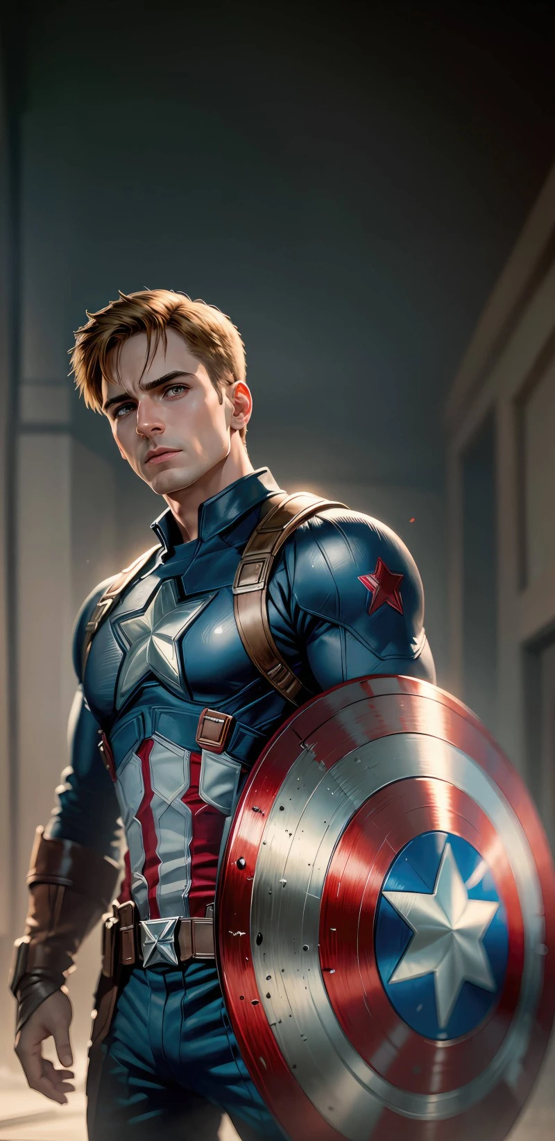 Captain America: The First Avenger 4K Mobile Wallpaper