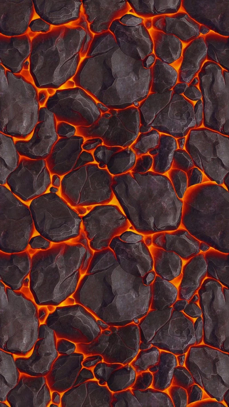 Lava Rock Texture 4K Mobile Wallpaper