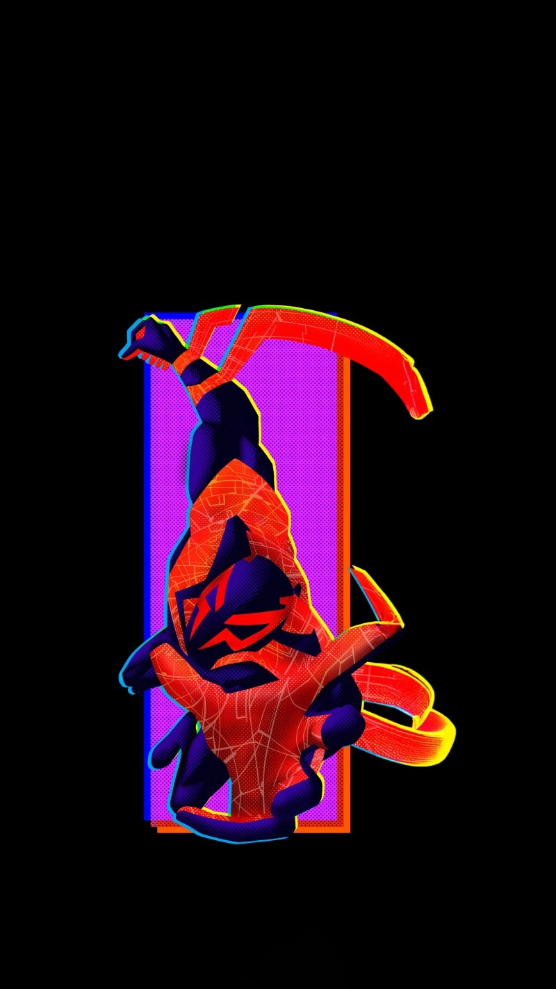 Spider-Man: Vibrant Web-Slinging 4K Mobile Wallpaper