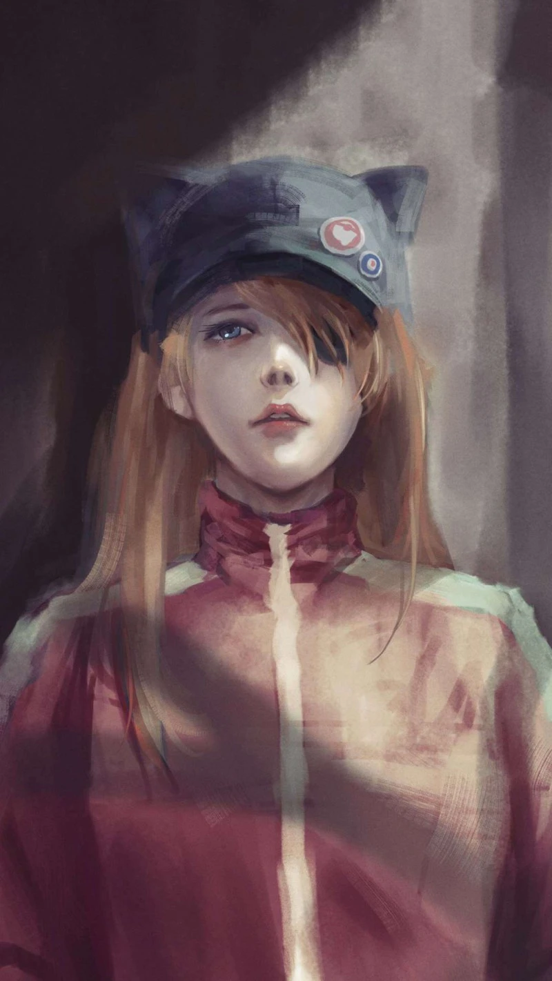 Melancholy Anime Girl 4K Mobile Wallpaper