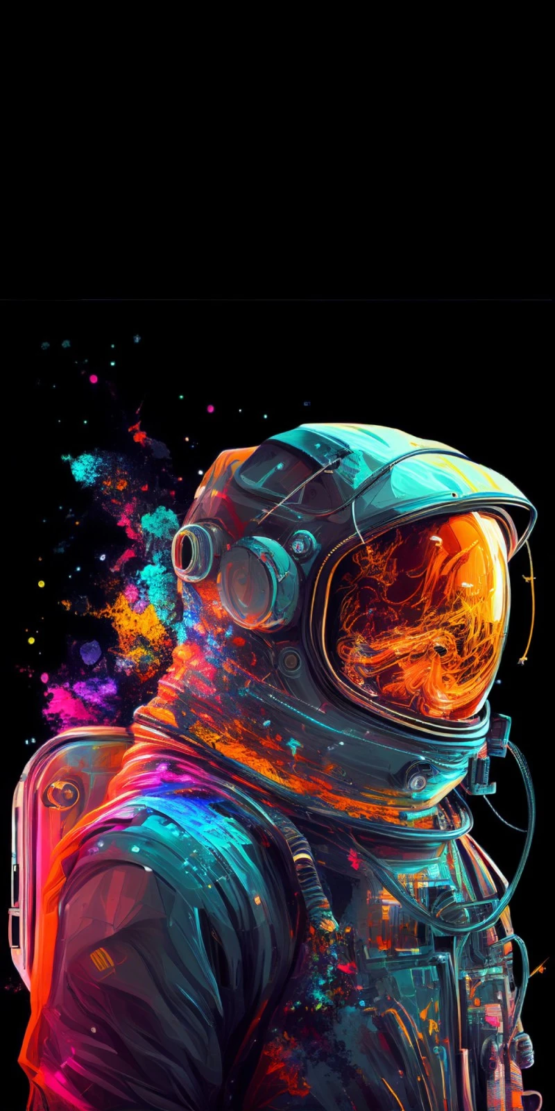 Astral Echoes 4K Mobile Wallpaper