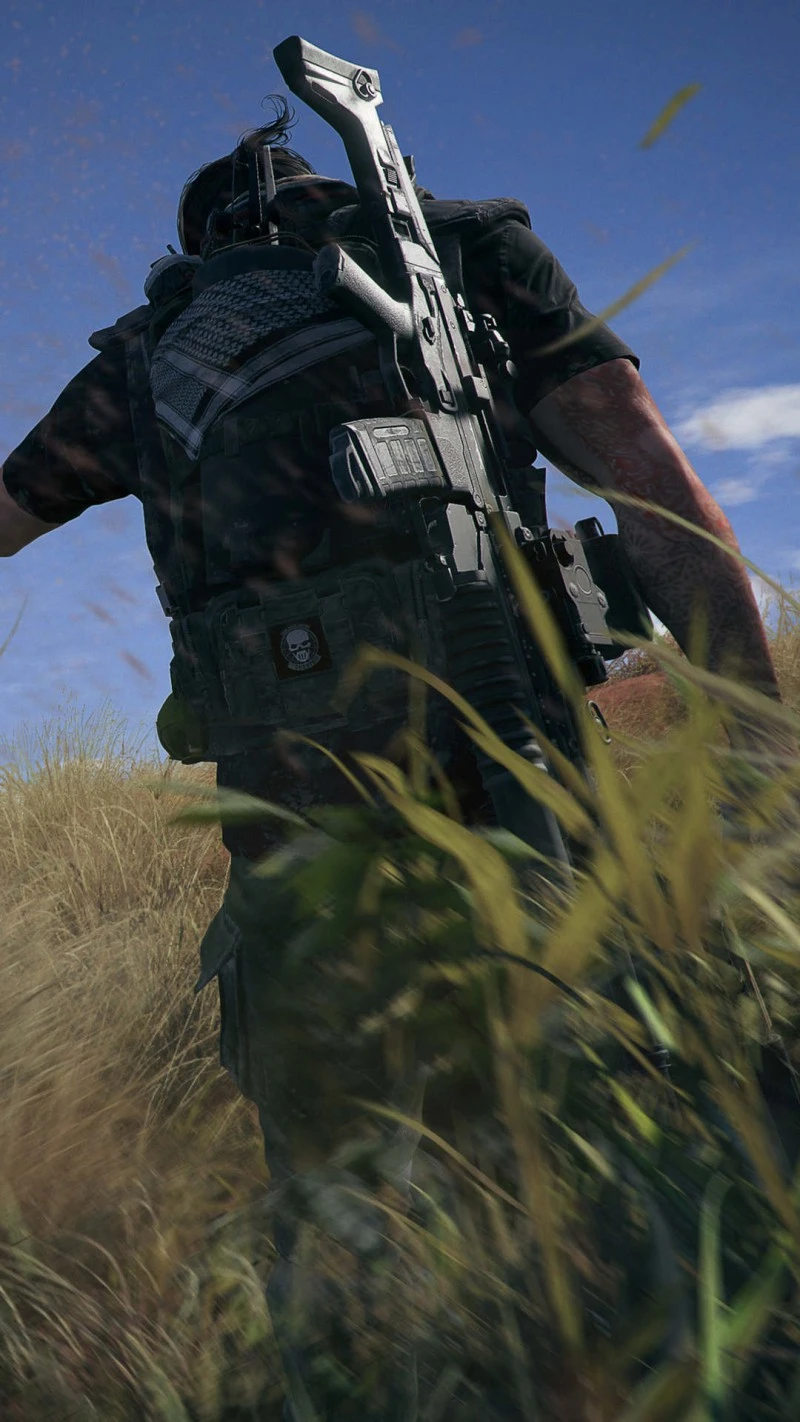 Ghost Recon Wildlands Lone Operator 4K Mobile Wallpaper