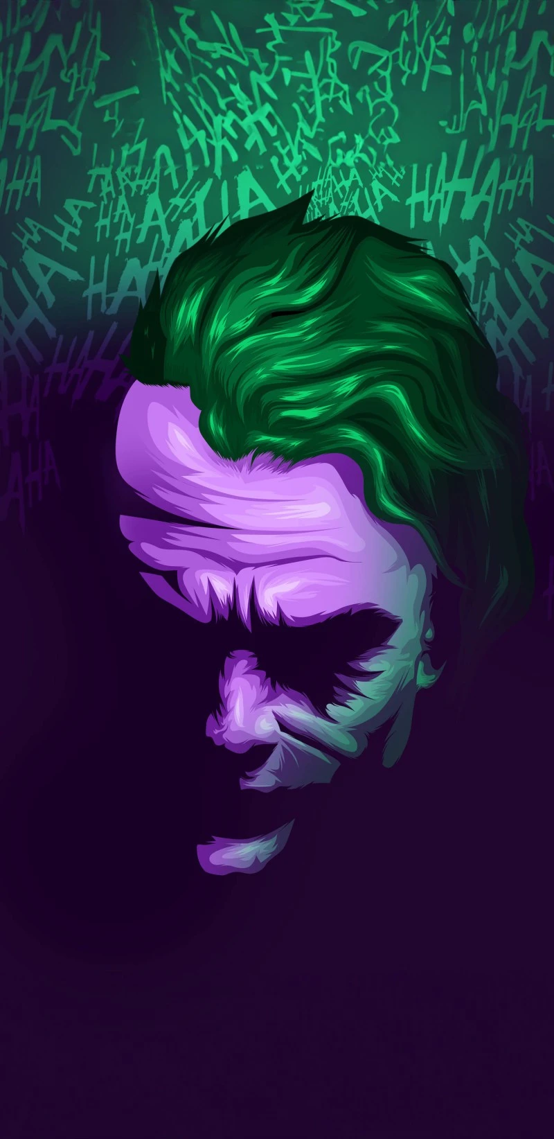 Joker: Portrait of Madness 4K Mobile Wallpaper