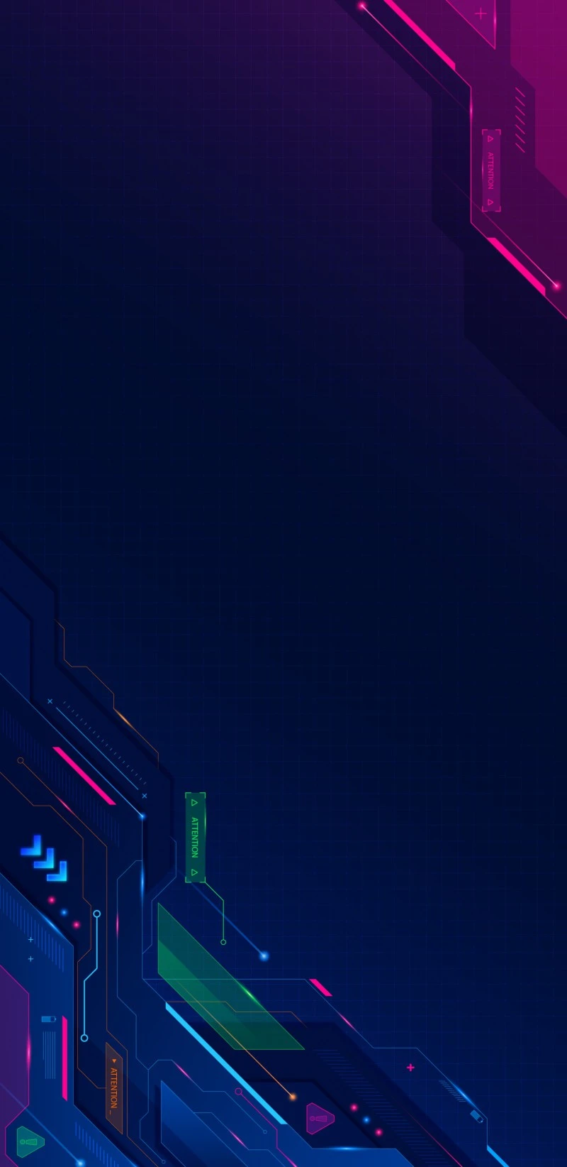 Tech Circuit 4K Mobile Wallpaper