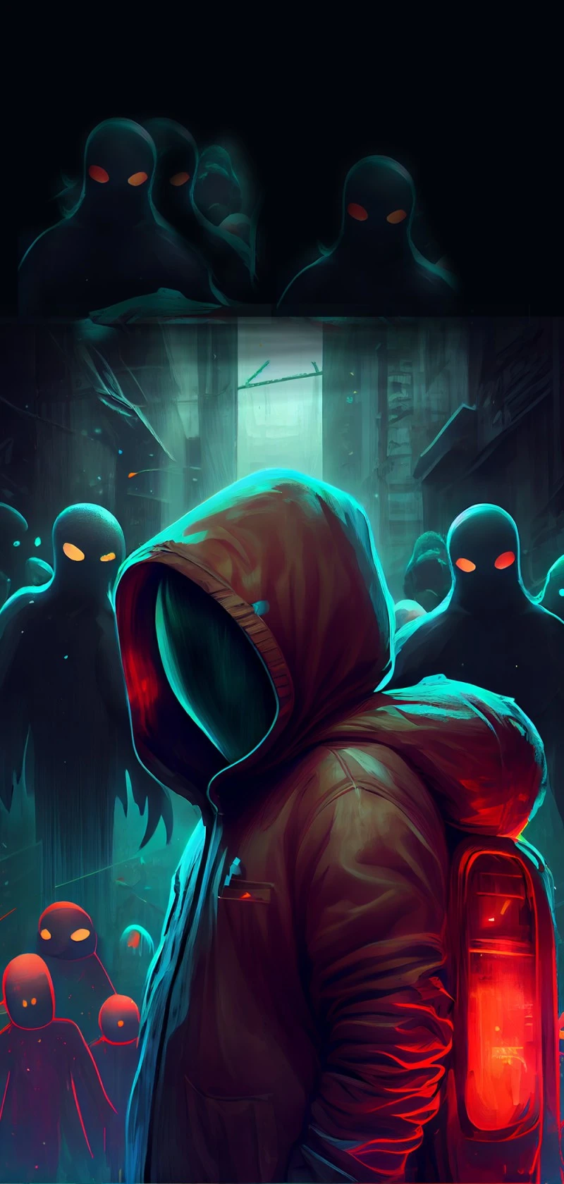 Urban Shadows 4K Mobile Wallpaper