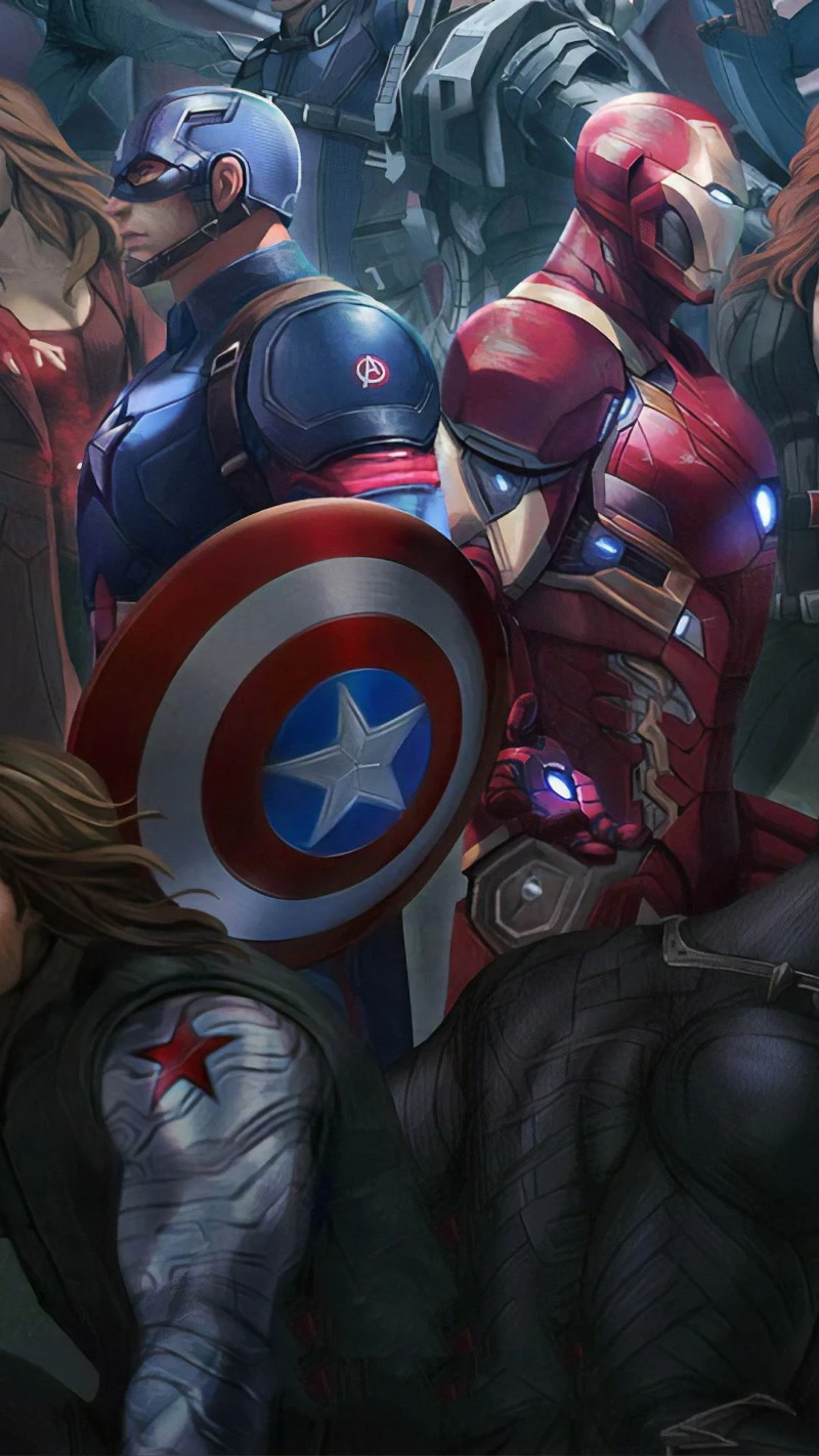 Avengers Assemble 4K Mobile Wallpaper