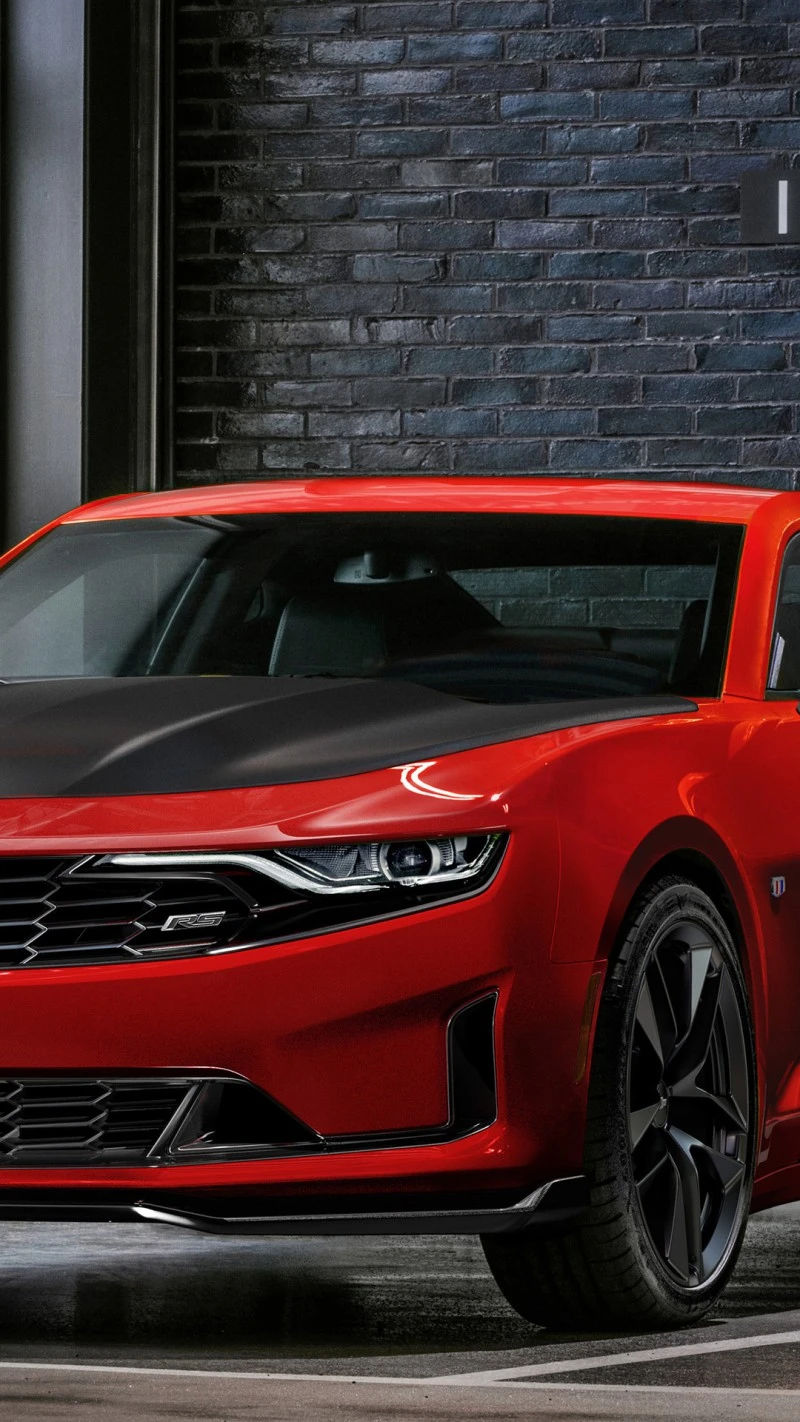 Chevrolet Camaro: Red Hot 4K Mobile Wallpaper