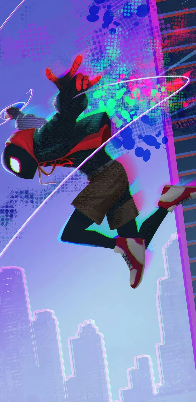 Spider-Man: Into the Spider-Verse - Miles Morales 4K Mobile Wallpaper