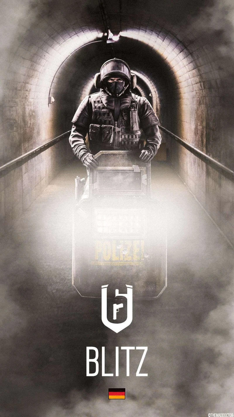 Blitz - Rainbow Six Siege Operator 4K Mobile Wallpaper