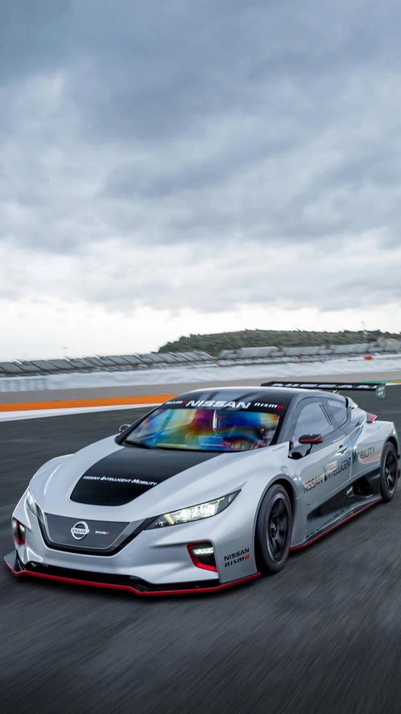 Nissan Ariya e-4orce Race Car 4K Mobile Wallpaper