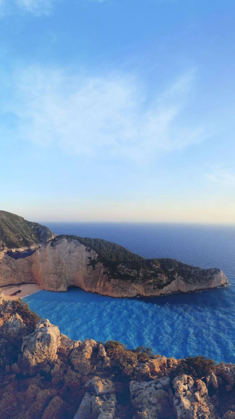 Navagio Beach, Zakynthos, Greece 4K Mobile Wallpaper