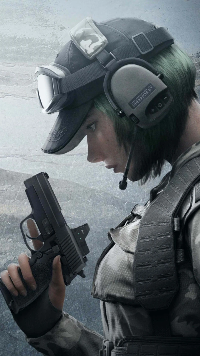 Rainbow Six Siege: Ela Operator Artwork 4K Mobile Wallpaper