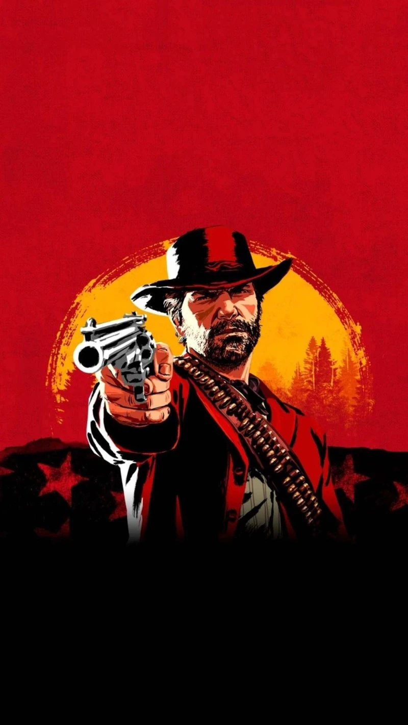 Red Dead Redemption 2: Arthur Morgan 4K Red dead Wallpaper