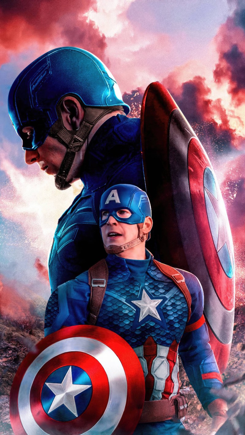 Captain America: A Hero's Legacy 4K Mobile Wallpaper