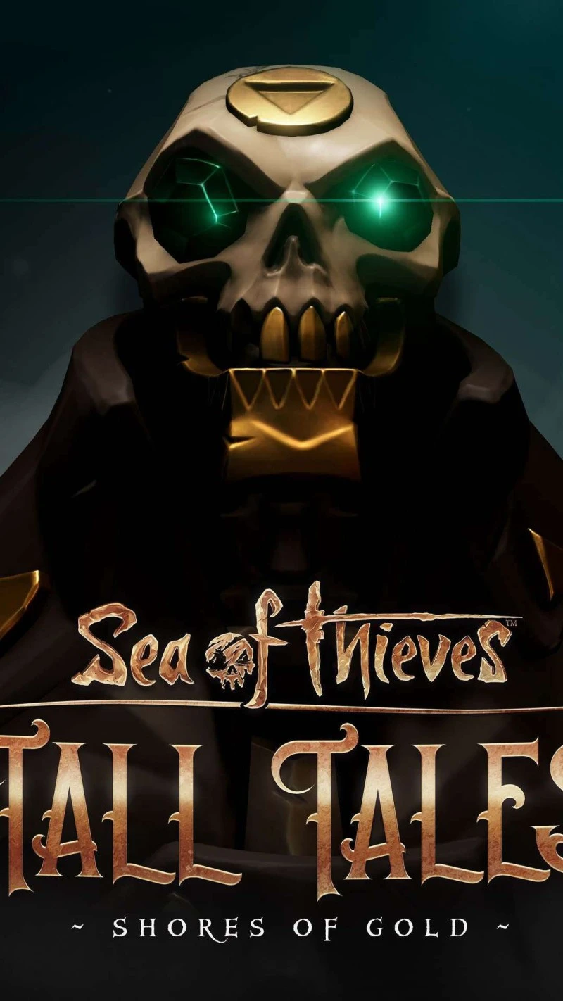 Sea of Thieves: Tall Tales - Shores of Gold 4K Mobile Wallpaper