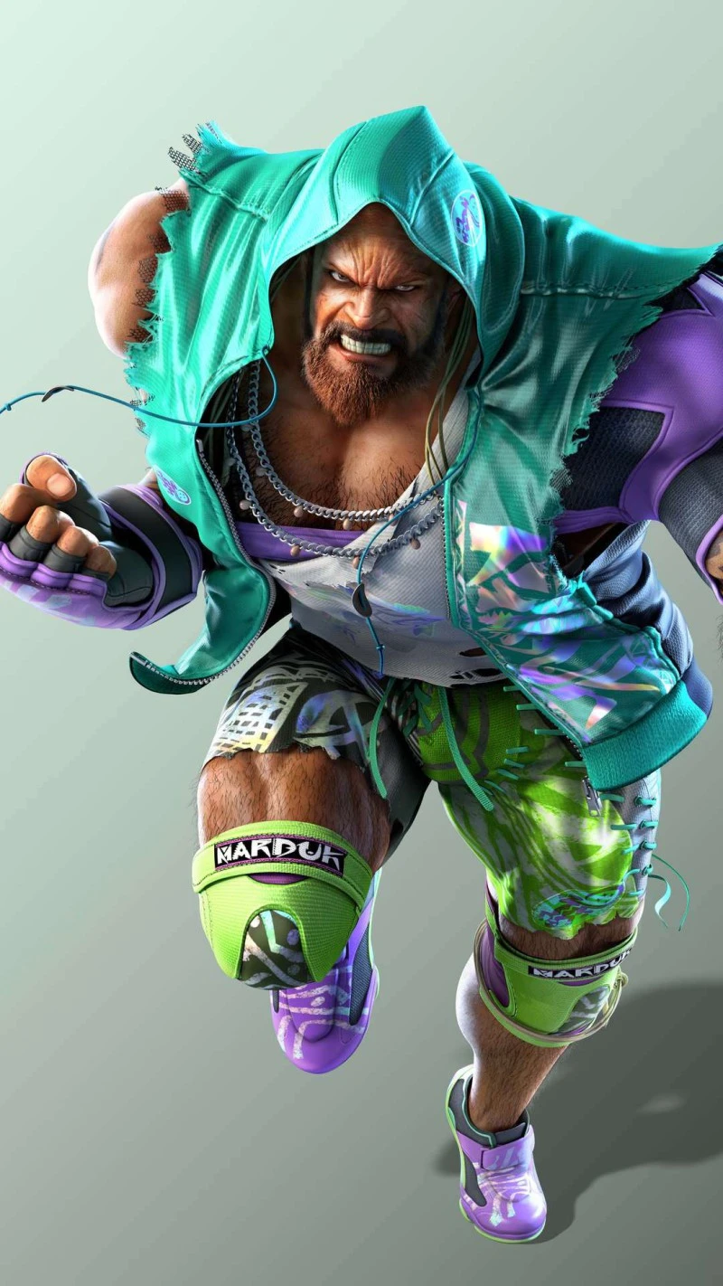 Tekken 8: Powerful New Fighter 4K Mobile Wallpaper