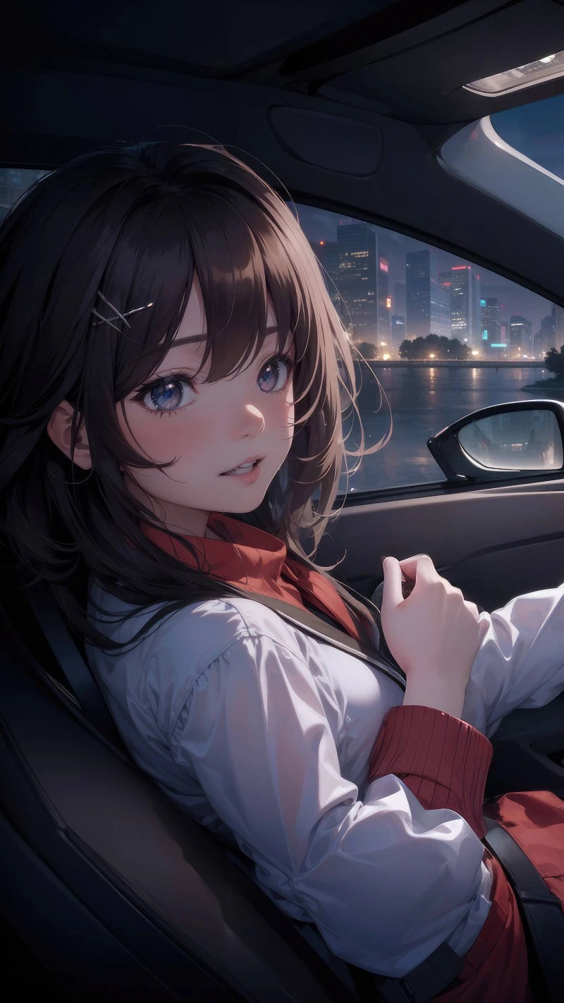 Night Drive 4K Mobile Wallpaper