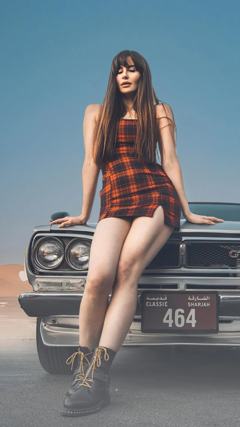 Glamour and Classic Cars 4K Mobile Wallpaper