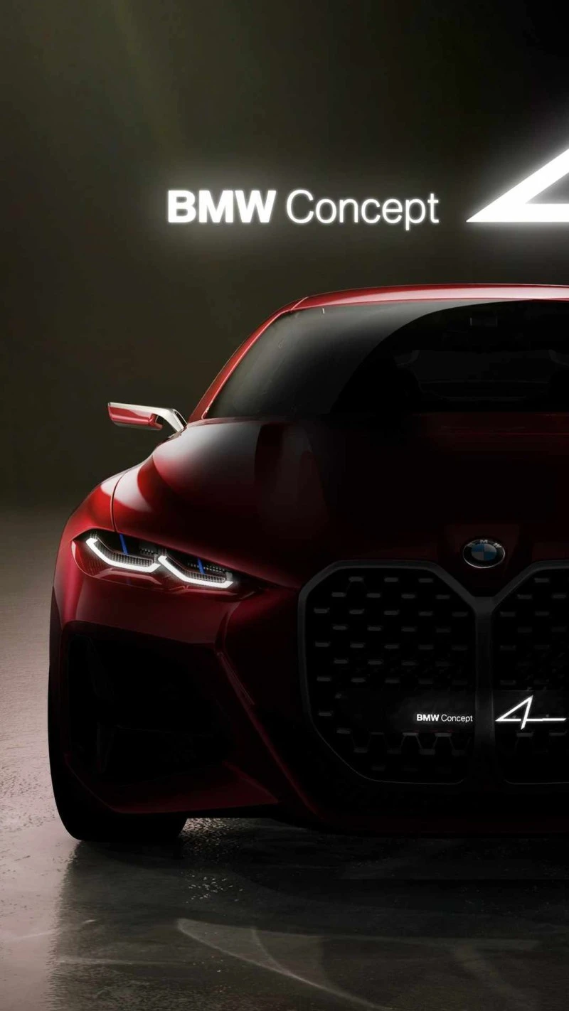 BMW Concept 4: Unveiling the Future 4K Mobile Wallpaper