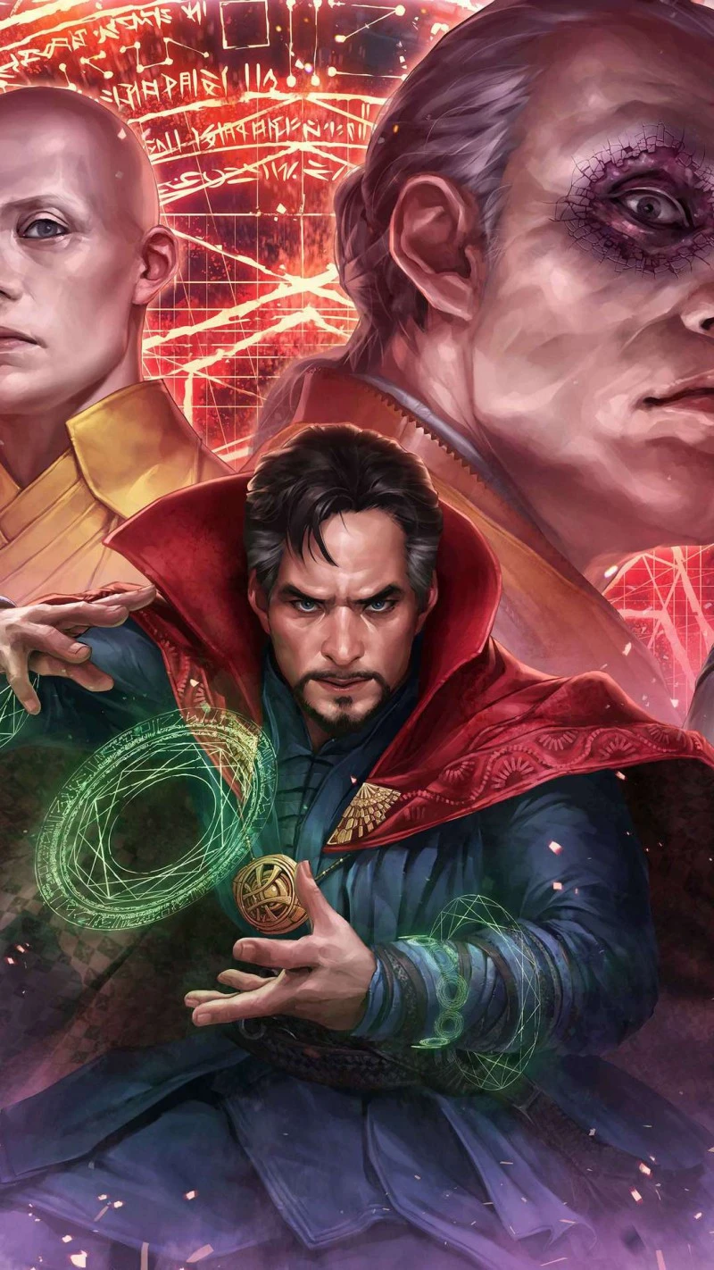 Doctor Strange in the Multiverse of Madness 4K Mobile Wallpaper