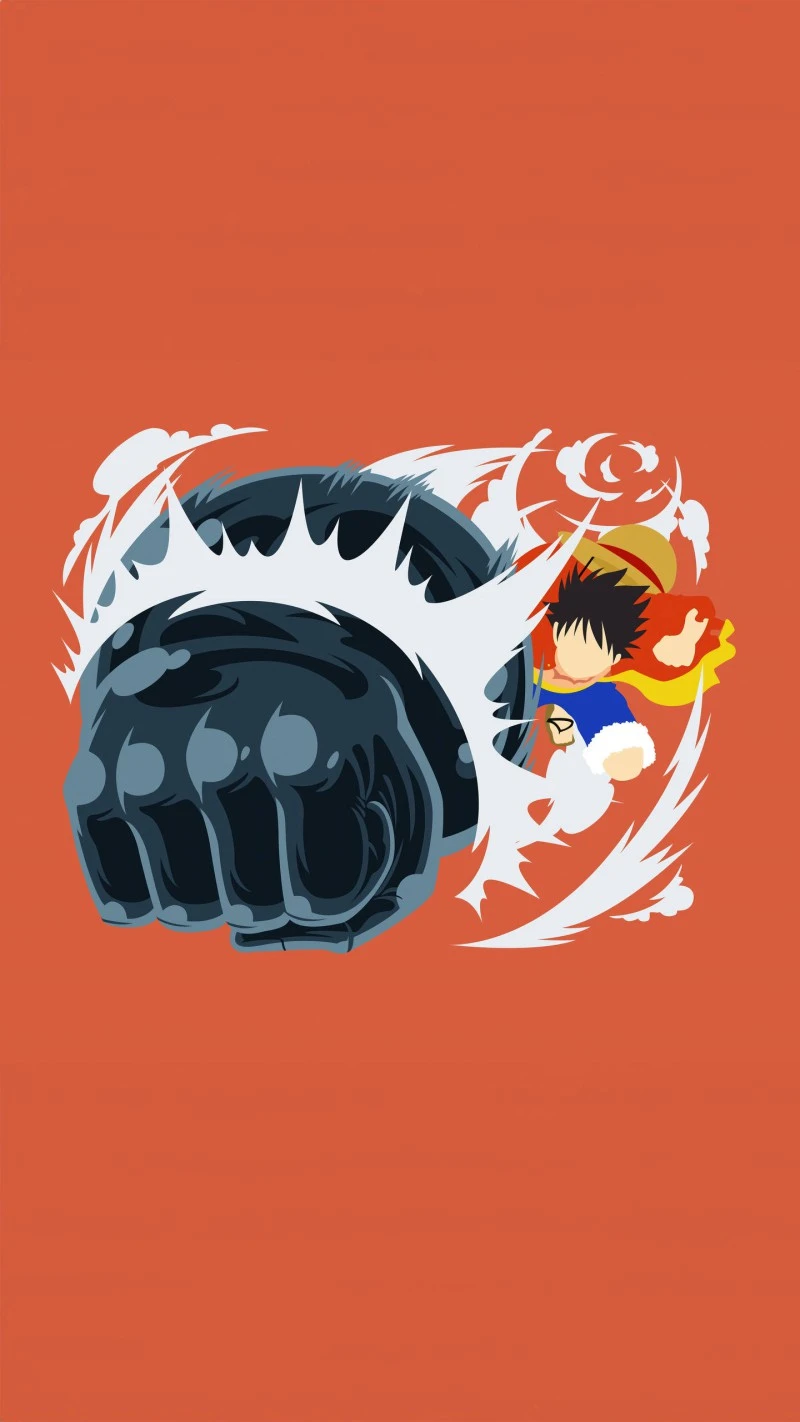One Piece - Luffy's Gear 4 4K Mobile Wallpaper